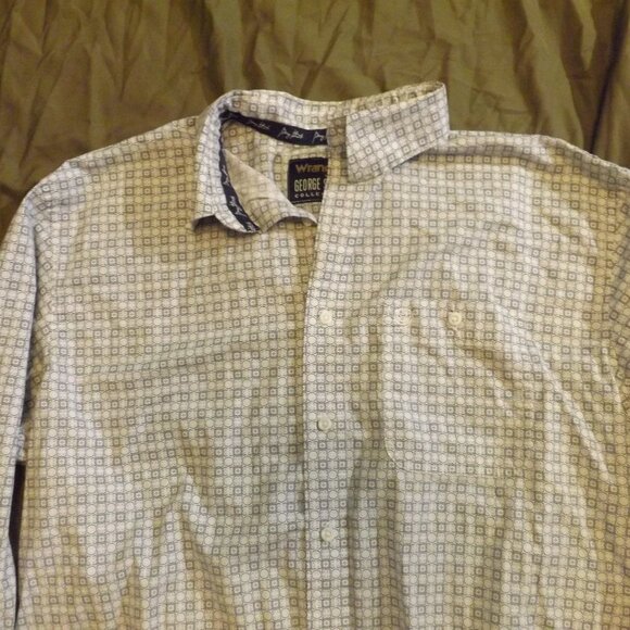 Wrangler George Strait Collection Men Button Up Shirt XL Western - Picture 1 of 9